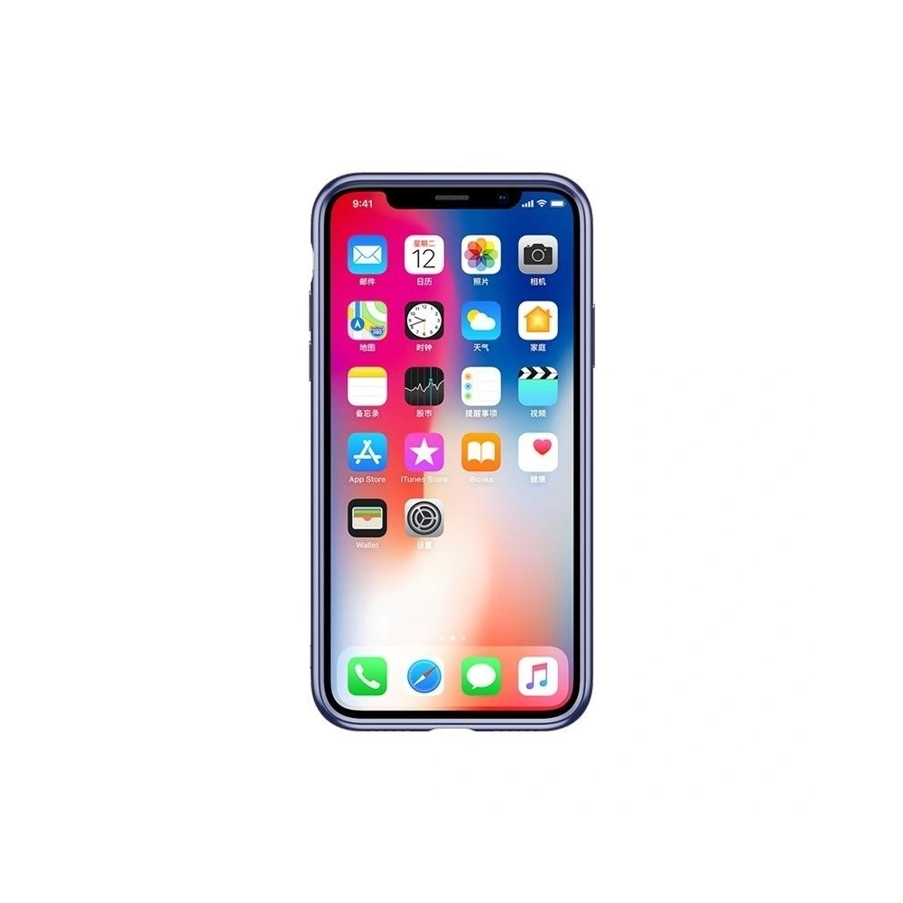Etui Baseus Knight Case do iPhone X / XS (niebieskie)
