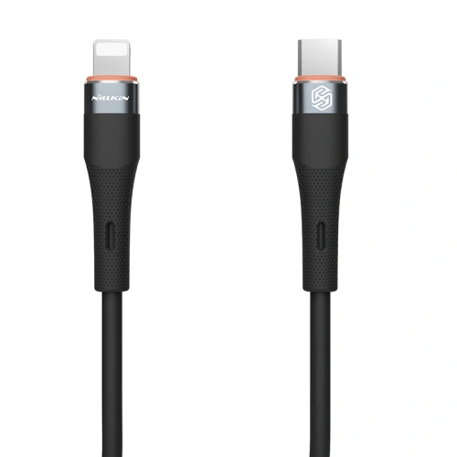 Kup Kabel Nillkin Datenkabel Flowspeed Silikon USB-C/Lightning, PD, 27W schwarz - NLK1190 - {ean13} - Sklep Home Screen