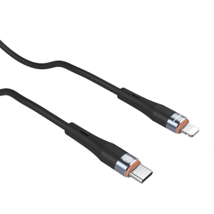 Kabel Nillkin Datenkabel Flowspeed Silikon USB-C/Lightning, PD, 27W schwarz