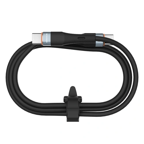 Buy Nillkin Data Cable Flowspeed Silicon USB-C/USB-C, PD, 60W black - NLK1191 - {ean13} - Home Screen Store Europe