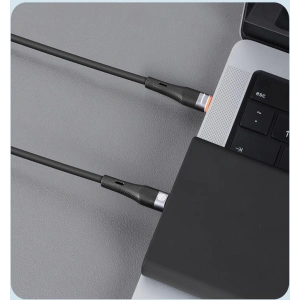 Kábel Nillkin Adatkábelt Flowspeed Silicon USB-C/USB-C, PD, 60W fekete