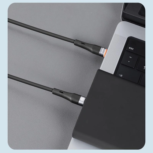 Buy Nillkin Data Cable Flowspeed Silicon USB-C/USB-C, PD, 60W black - NLK1191 - {ean13} - Home Screen Store Europe