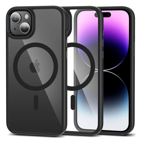 Kup Etui Tech-Protect Magmat Magsafe Apple iPhone 15 black/clear - THP2214 - {ean13} - Sklep Home Screen