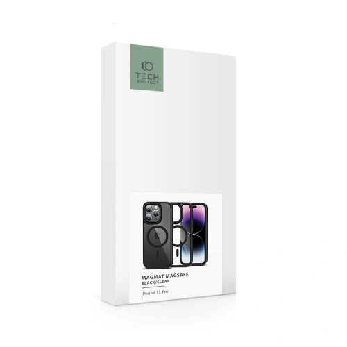 Kup Etui Tech-Protect Magmat Magsafe Apple iPhone 15 Pro fekete/áttetsző - THP2215 - {ean13} - Sklep Home Screen
