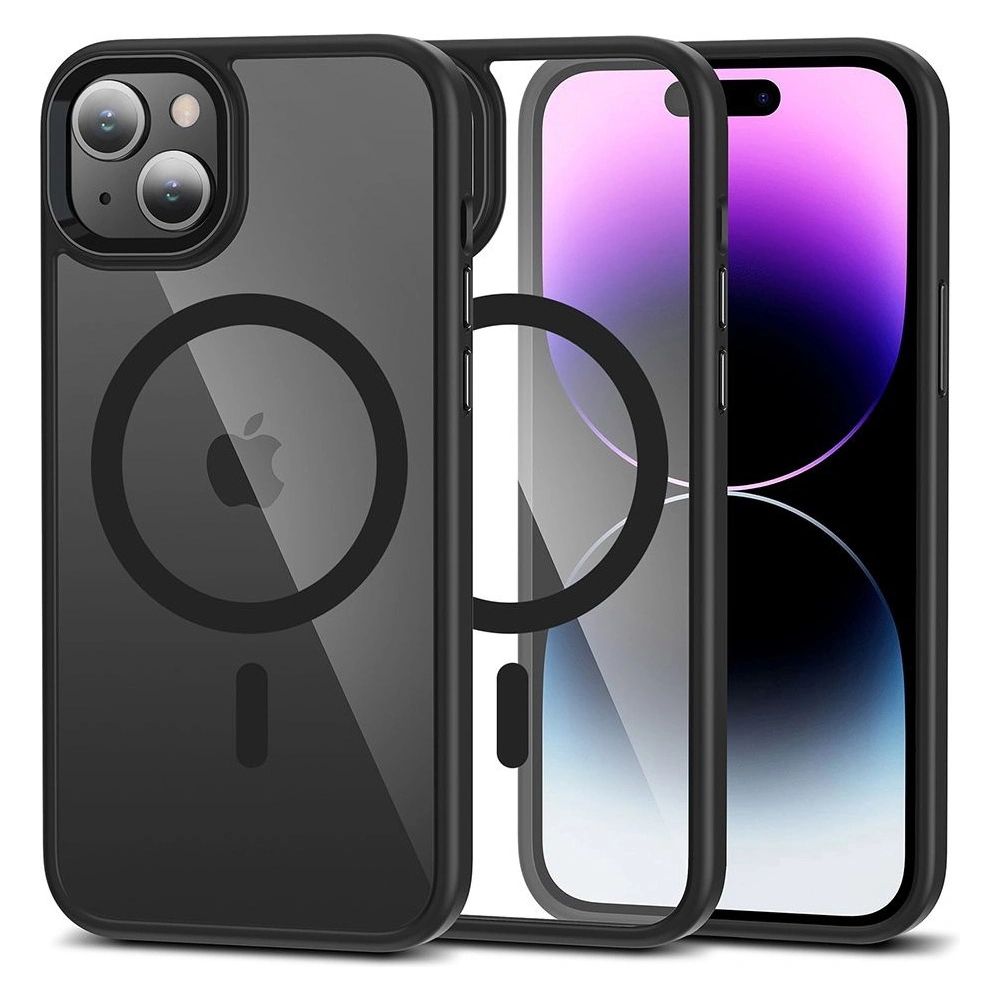 Etui Tech-Protect Magmat Magsafe Apple iPhone 15 Plus / 14 Plus black/clear