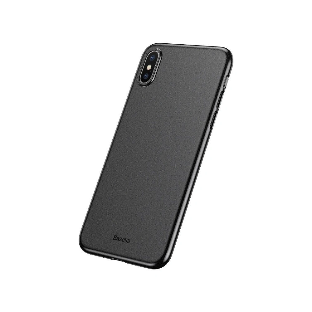 Etui Baseus Wing Case do iPhone X / XS (czarny)