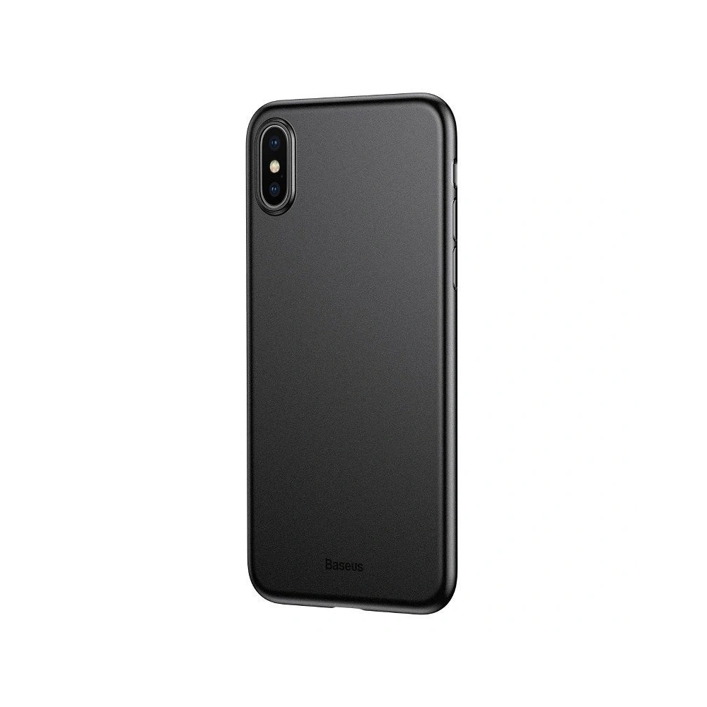 Etui Baseus Wing Case do iPhone X / XS (czarny)