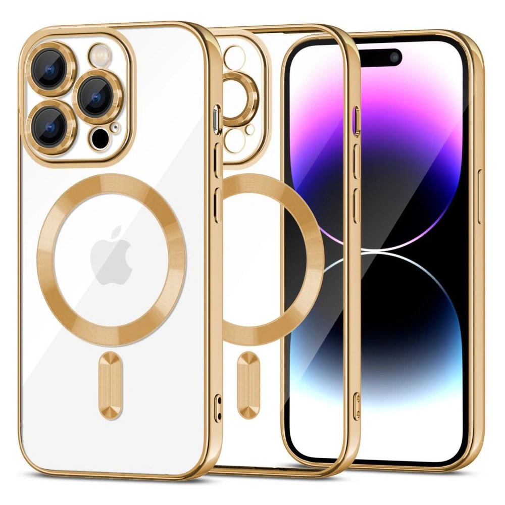 Etui Tech-Protect Magshine Magsafe Apple iPhone 15 Pro gold
