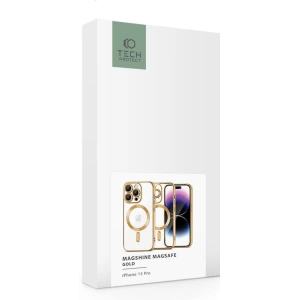 Etui Tech-Protect Magshine Magsafe Apple iPhone 15 Pro gold