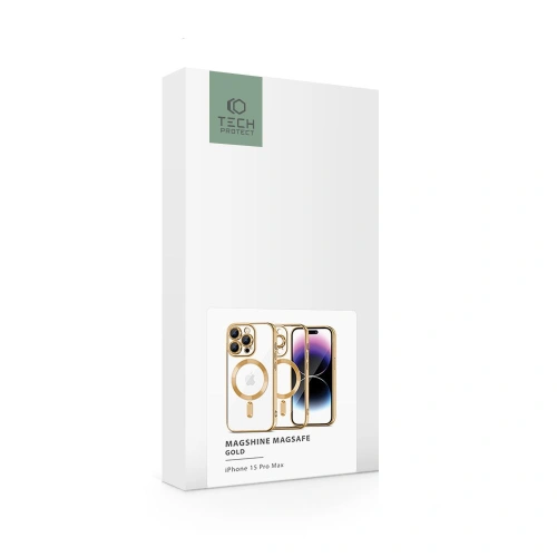 Buy Tech-Protect Magshine Magsafe Apple iPhone 15 Pro Max gold - THP2224 - {ean13} - Home Screen Store Europe