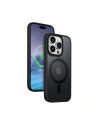 Crong Hybrid Frost MAG Cover Apple iPhone 15 Pro Max MagSafe (black)