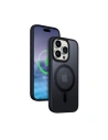 Crong Hybrid Frost MAG Cover Apple iPhone 15 Pro Max MagSafe (navy blue)