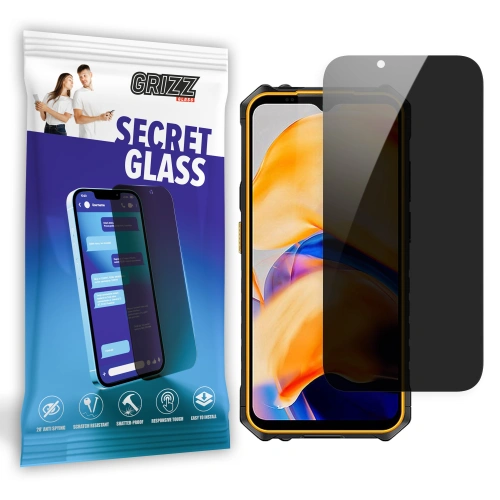Matowe szkło prywatyzujące GrizzGlass SecretGlass do Ulefone Armor X13