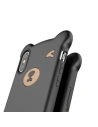 Kup Etui Baseus Bear iPhone X / XS - fekete - BSU235BLK - {ean13} - Sklep Home Screen