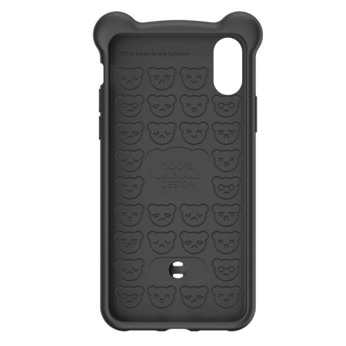 Kup Etui Baseus Bear iPhone X / XS - fekete - BSU235BLK - {ean13} - Sklep Home Screen