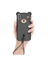 Kup Etui Baseus Bear iPhone X / XS - czarne - BSU235BLK - {ean13} - Sklep Home Screen