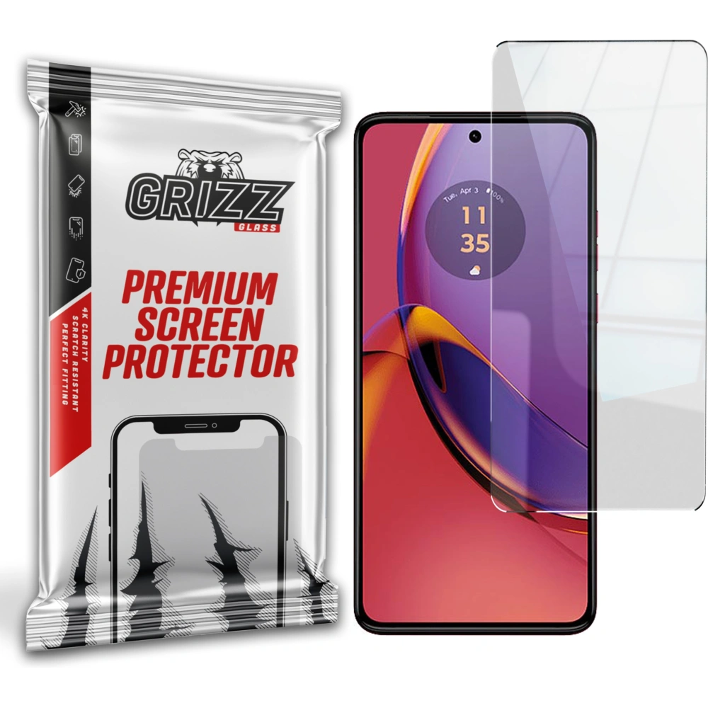 Szkło hybrydowe GrizzGlass HybridGlass do Motorola Moto G84 5G