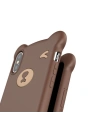 Kup Etui Baseus Bear iPhone X / XS - barna - BSU236BR - {ean13} - Sklep Home Screen