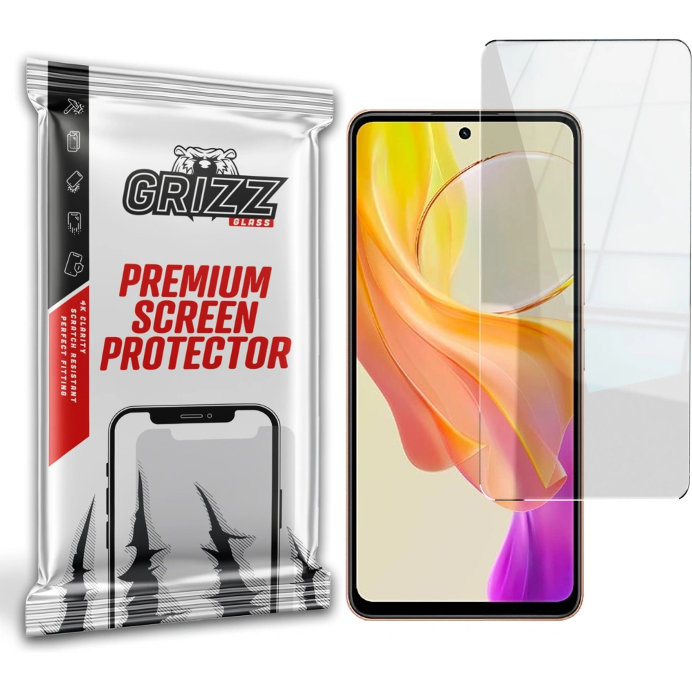 Szkło hybrydowe GrizzGlass HybridGlass do Vivo Y77t