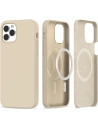 Case Tech-Protect Silikon Magsafe Apple iPhone 12/12 Pro Beige