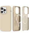 Tech-Protect Apple Carcasă Silicone Magsafe iPhone 14 Pro Bej