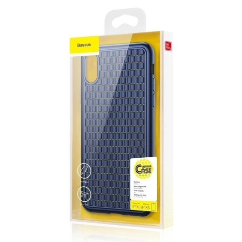 Kup Etui de protecție Baseus BV Case (a 2-a generație) pentru iPhone X/XS (albastru) - BSU238BLU - {ean13} - Sklep Home Screen