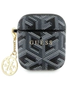 Etui Guess GUA2PGCE4CK Apple AirPods 1/2 cover GCube Charm czarny/black
