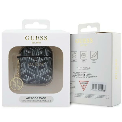 Kup Etui Guess GUA2PGCE4CK Apple AirPods 1/2 borító GCube Charm fekete/black - GUE2769 - {ean13} - Sklep Home Screen