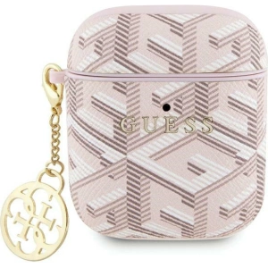 Kup Guess Apple Husă GUA2PGCE4CP AirPods 1/2 capac GCube Charm roz/roz - GUE2770 - {ean13} - Sklep Home Screen