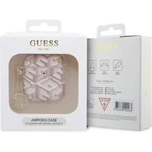 Kup Guess Apple Husă GUA2PGCE4CP AirPods 1/2 capac GCube Charm roz/roz - GUE2770 - {ean13} - Sklep Home Screen