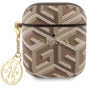 Kup Etui Guess GUA2PGCE4CW Appple AirPods 1/2 cover GCube Charm brązowy/brown - GUE2771 - {ean13} - Sklep Home Screen