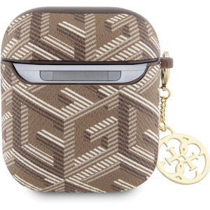 Kup Etui Guess GUA2PGCE4CW Appple AirPods 1/2 cover GCube Charm brązowy/brown - GUE2771 - {ean13} - Sklep Home Screen