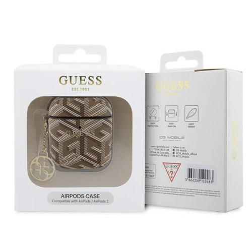 Kup Etui Guess GUA2PGCE4CW Apple AirPods 1/2 borító GCube Charm barna/barnás - GUE2771 - {ean13} - Sklep Home Screen