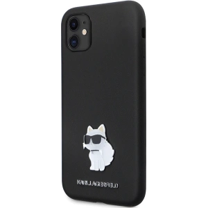 Kup Case Karl Lagerfeld KLHCN61SMHCNPK iPhone 11/XR Hardcase Silicone C Metal Pin schwarz/black - KLD1634 - {ean13} - Sklep Home Screen