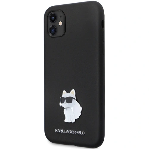 Kup Etui Karl Lagerfeld KLHCN61SMHCNPK iPhone 11/XR hardcase Silicone C Metal Pin černý/black - KLD1634 - {ean13} - Sklep Home Screen