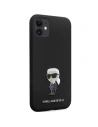 Kup Case Karl Lagerfeld KLHCN61SMHKNPK iPhone 11/XR Silikon Ikonik Metal Pin schwarz/black - KLD1635 - {ean13} - Sklep Home Screen