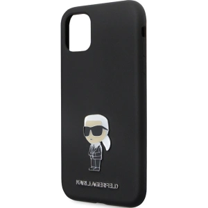 Buy Karl Lagerfeld KLHCN61SMHKNPK iPhone 11/XR Silicone Ikonik Metal Pin black - KLD1635 - {ean13} - Home Screen Store Europe