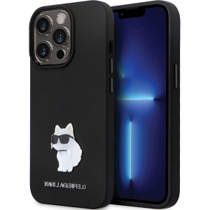 Kup Etui Karl Lagerfeld KLHCP13LSMHCNPK iPhone 13/13 Pro hardcase Silicone C Metal Pin czarny/black - KLD1636 - {ean13} - Sklep Home Screen