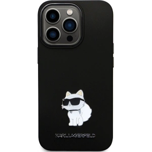 Kup Etui Karl Lagerfeld KLHCP13LSMHCNPK iPhone 13/13 Pro hardcase Silicone C Metal Pin czarny/black - KLD1636 - {ean13} - Sklep Home Screen