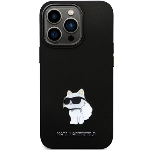 Kup Etui Karl Lagerfeld KLHCP13LSMHCNPK iPhone 13/13 Pro hardcase Silicone C Metal Pin czarny/black - KLD1636 - {ean13} - Sklep Home Screen