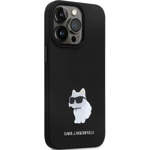 Kup Etui Karl Lagerfeld KLHCP13LSMHCNPK iPhone 13/13 Pro hardcase Silicone C Metal Pin czarny/black - KLD1636 - {ean13} - Sklep Home Screen