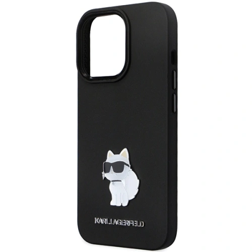 Kup Case Karl Lagerfeld KLHCP13LSMHCNPK iPhone 13/13 Pro Hardcase Silikon C Metal Pin schwarz/black - KLD1636 - {ean13} - Sklep Home Screen