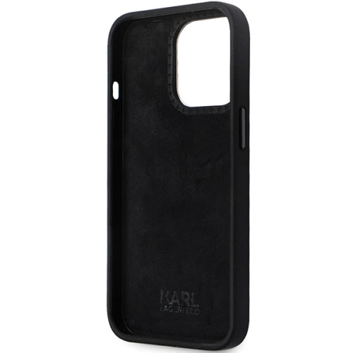 Kup Case Karl Lagerfeld KLHCP13LSMHCNPK iPhone 13/13 Pro Hardcase Silikon C Metal Pin schwarz/black - KLD1636 - {ean13} - Sklep Home Screen