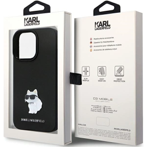 Kup Etui Karl Lagerfeld KLHCP13LSMHCNPK iPhone 13/13 Pro hardcase Silicone C Metal Pin czarny/black - KLD1636 - {ean13} - Sklep Home Screen
