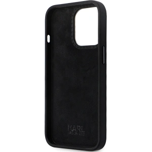 Kup Case Karl Lagerfeld KLHCP13LSMHKNPK iPhone 13/13 Pro Silikon Ikonik Metal Pin schwarz/black - KLD1637 - {ean13} - Sklep Home Screen