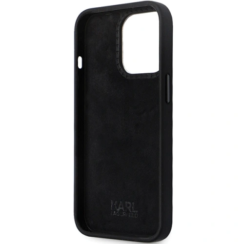 Kup Etui Karl Lagerfeld KLHCP13LSMHKNPK iPhone 13/13 Pro Szilikon Ikonik Fém Pin fekete/black - KLD1637 - {ean13} - Sklep Home Screen
