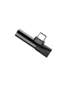 Buy Baseus Audio Adapter USB-C to Mini Jack 3.5mm + USB-C Black - BSU240BLK - {ean13} - Home Screen Store Europe