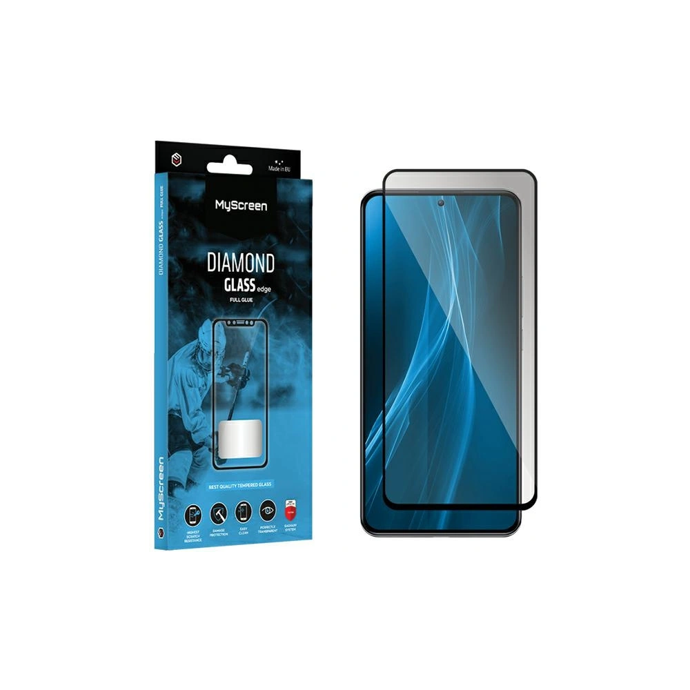 Szkło hartowane MyScreen Diamond Glass Edge FG OnePlus 10T Full Glue czarny/black