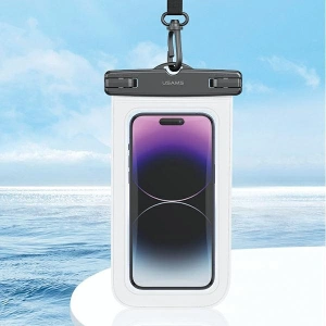 Kup Wasserdichtes Case USAMS FSD1202 6,7 Zoll IP68 weiß/white (US-YD012) - USA986 - {ean13} - Sklep Home Screen
