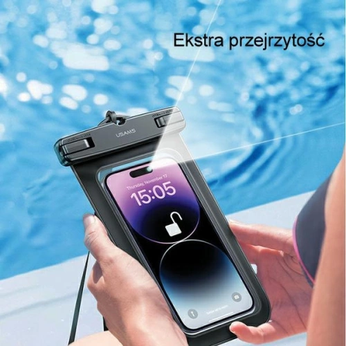 Kup Wasserdichtes Case USAMS FSD1201 6,7 Zoll IP68 schwarz (US-YD012) - USA987 - {ean13} - Sklep Home Screen